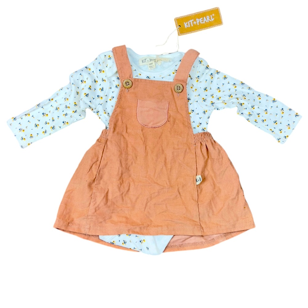 Kit + Pearl Two Piece Set- 12M